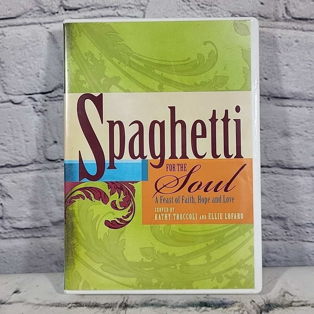 SPAGHETTI FOR THE SOUL (DVD) A FEAST OF FAITH,HOPE AND LOVE 4 DVD Set
